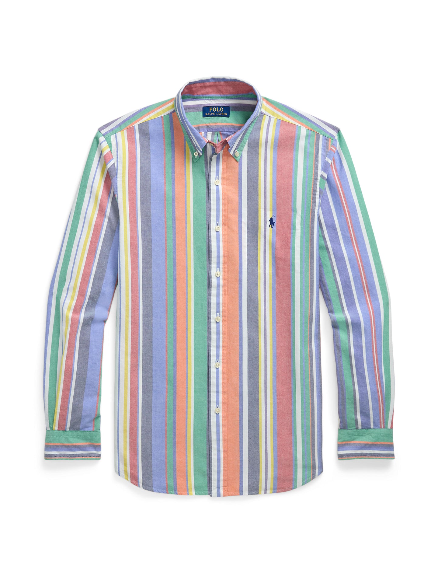 Polo Ralph Lauren - Oxford Shirt - Stripe - Navy, Red, Multi