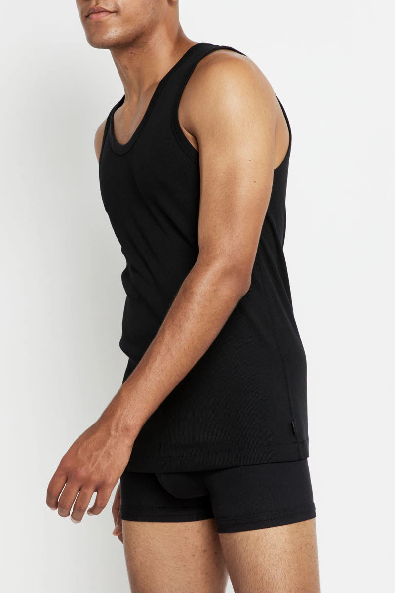 Bonds - 4 Pack  Chesty Singlets - Black