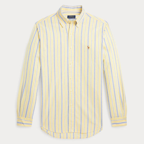 Ralph Lauren - Oxford Shirt - Stripe - Yellow, Blue & White