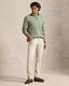 Polo Ralph Lauren - Premium Estate-Rib Knit Quarter Zip Jumper - Faded Mint