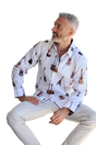 English Laundry - Sheffield Cotton Guitar Shirt - White