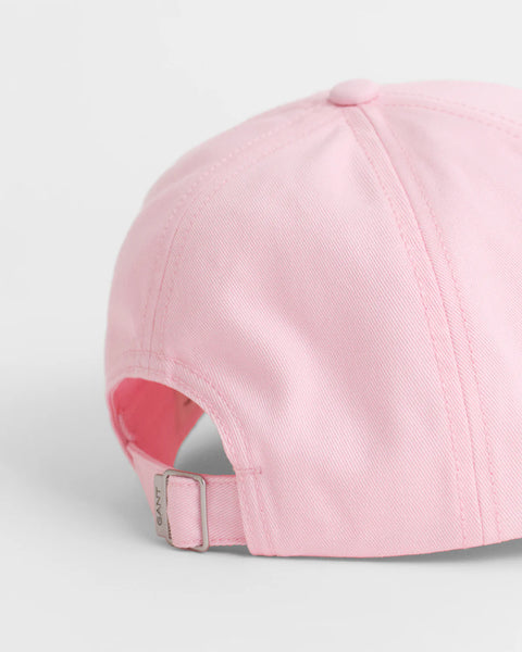 GANT - Shield High Cotton Twill Cap - California Pink