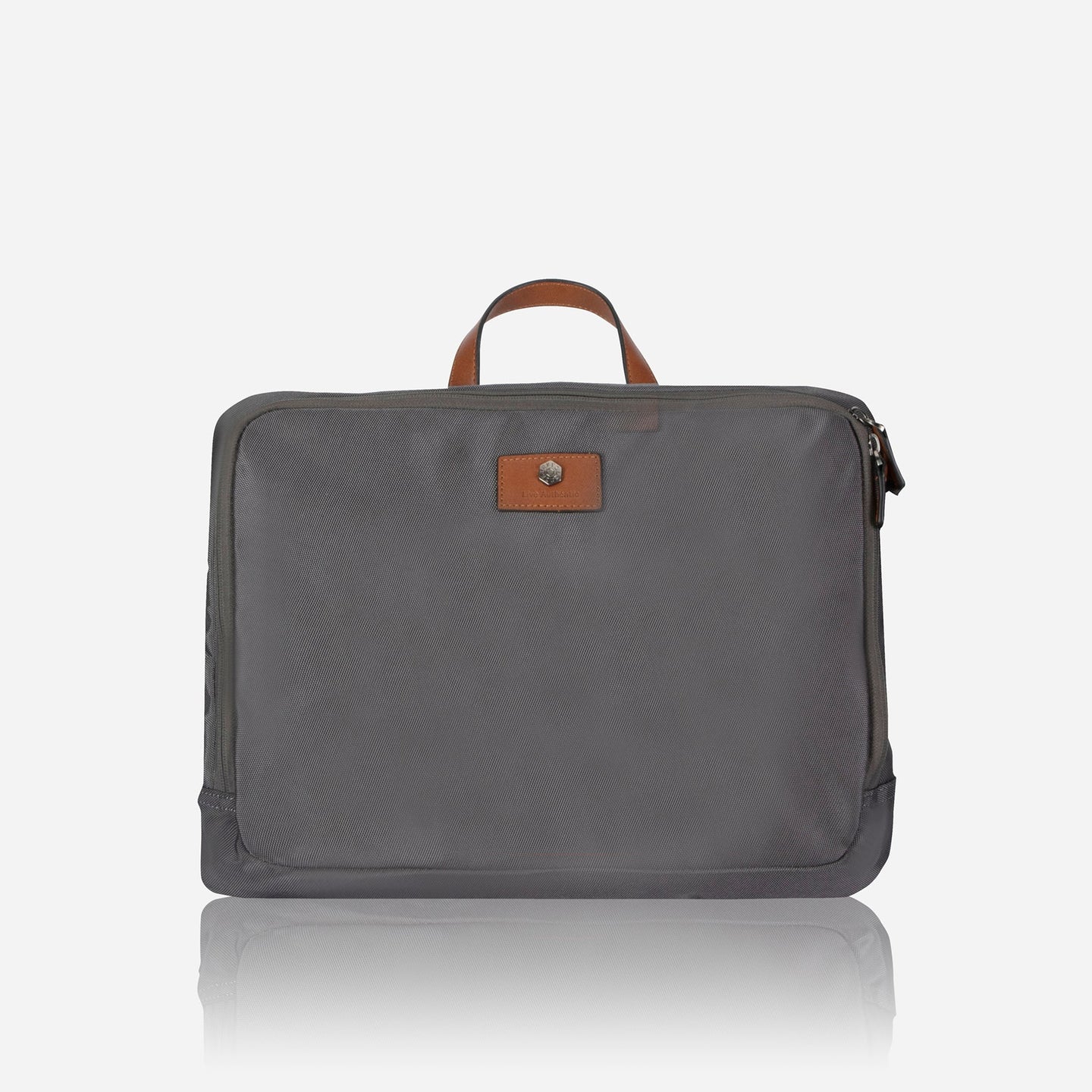 Jekyll and Hide - Shirt & Laundry Travel Bag - Grey for organized travel and laundry separation.