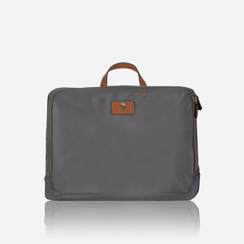 Jekyll and Hide - Shirt & Laundry Travel Bag - Grey for organized travel and laundry separation.
