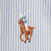Polo Ralph Lauren - Oxford Shirt - Stripe - Blue & White