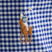 Polo Ralph Lauren - Oxford Shirt - Gingham - Blue & White