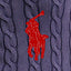 Polo Ralph Lauren - Cable-Knit Polo Shirt - Navy