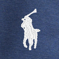 Polo Ralph Lauren Marled Double-Knit Sweatshirt - Blue Heather