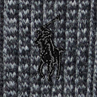 Polo Ralph Lauren - Wool Blend Glen Plaid Sock - Grey