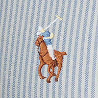 Polo Ralph Lauren - Oxford Shirt - Stripe - Big & Tall Sizes - Blue & White