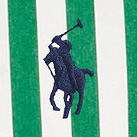 Polo Ralph Lauren - Relaxed Fit Cotton Shirt - Stripe - Green & White