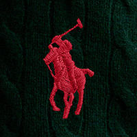 Polo Ralph Lauren - Cable Knit Wool/Cashmere Jumper - Moss Agate