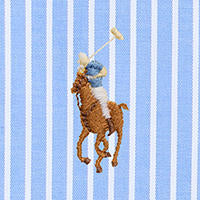 Polo Ralph Lauren - Oxford Shirt - Stripe - Blue & White