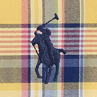Polo Ralph Lauren -  Custom Fit Tattersall Oxford Shirt - Multi Yellow/Pink