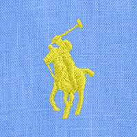 Polo Ralph Lauren - Custom Fit Linen Shirt - Harbour Blue