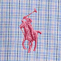 Polo Ralph Lauren - Poplin Stretch Shirt - Check - Blue, Pink Multi