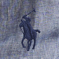 Polo Ralph Lauren - Linen Shirt - Check - Royal White