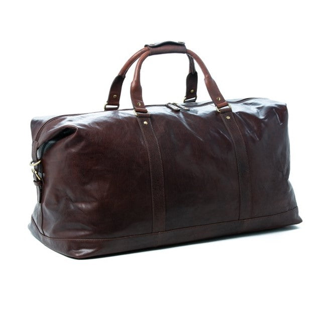 Rugged Hide - Marcus Overnight Bag - Brown