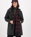 Swanndri - Wool Scarfie - Coffee Navy check