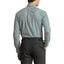 Polo Ralph Lauren - Custom Fit Stretch Poplin Shirt - Stripe - Pine & White