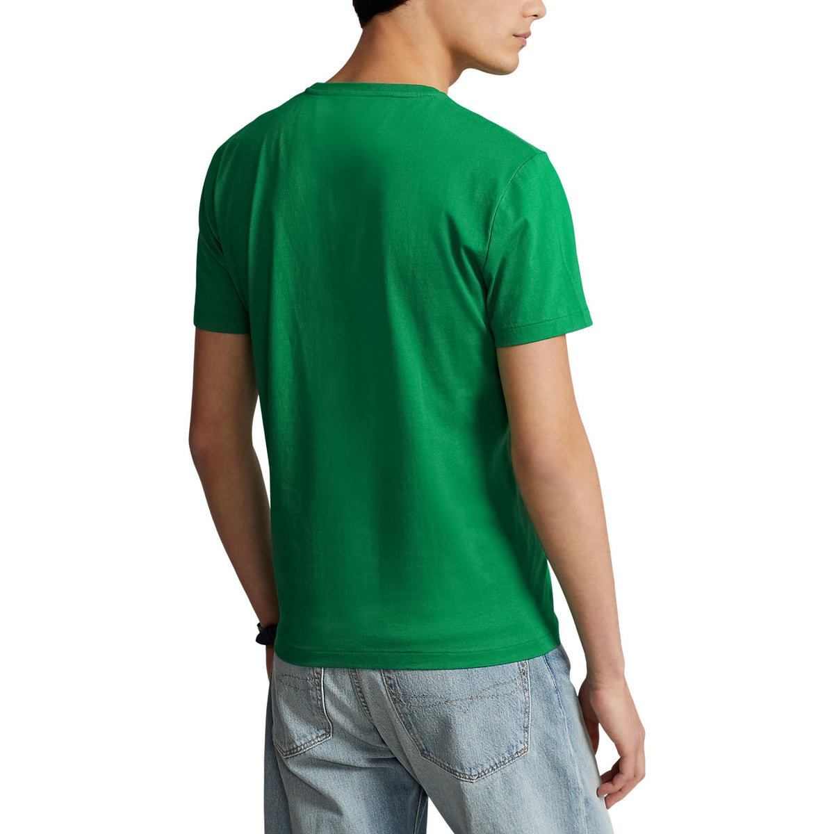 Polo Ralph Lauren - Custom Slim Fit Jersey Crewneck T-Shirt - Billiard Green