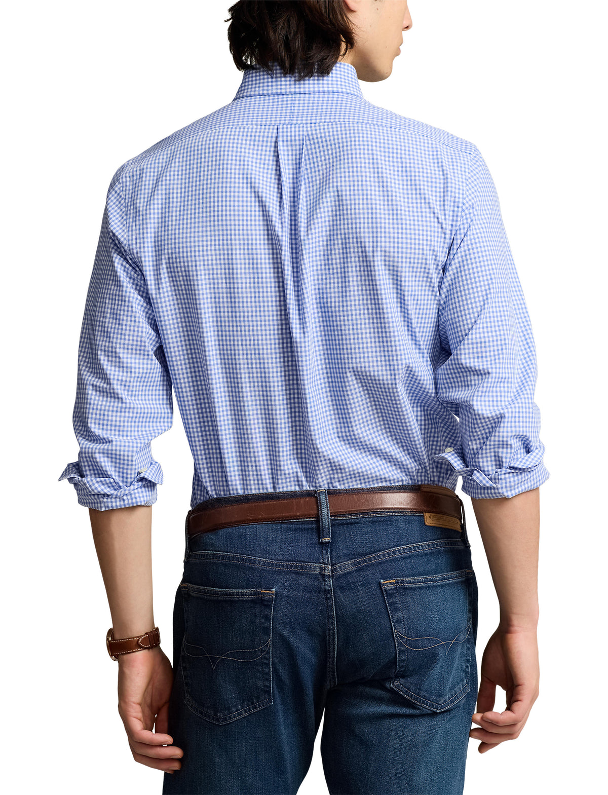 
Polo Ralph Lauren - Poplin Stretch Shirt - Gingham - Blue
