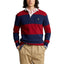 Iconic Rugby Shirt - Newport Navy & Holiday Red