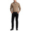 Wool Quarter-Zip Sweater - Camel Brown