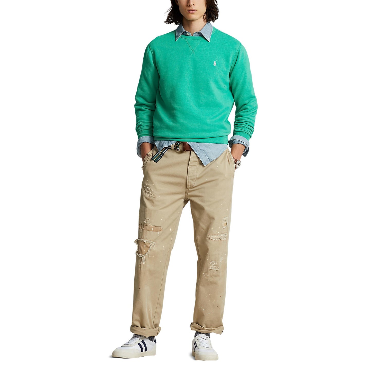 Polo Ralph Lauren - RL Fleece Sweatshirt - Green
