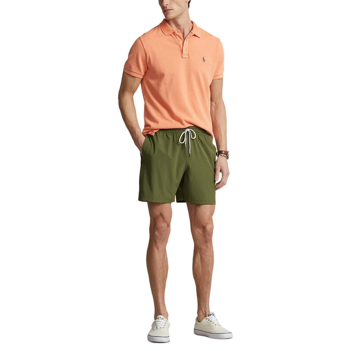 Polo Ralph Lauren - Traveller Classic Swim Trunk - Supply Olive