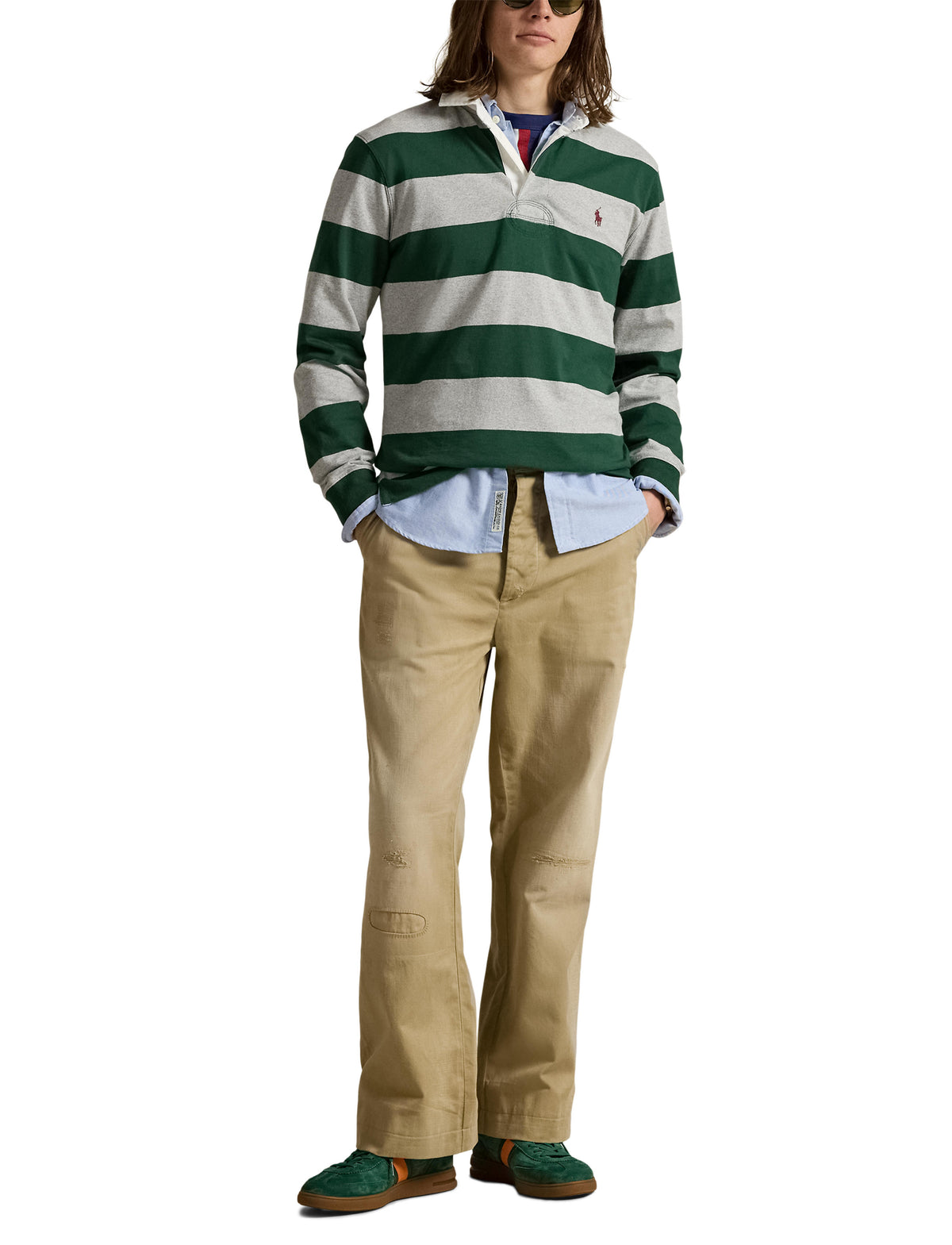 Polo Ralph Lauren - Iconic Rugby Shirt - Vintage Pine Andover