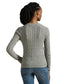 Polo Ralph Lauren - Cable-Knit Cotton Crewneck Sweater - Fawn Grey Heather