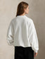 Polo Ralph Lauren - Satin Logo Fleece Crewneck - White