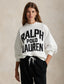 Polo Ralph Lauren - Satin Logo Fleece Crewneck - White