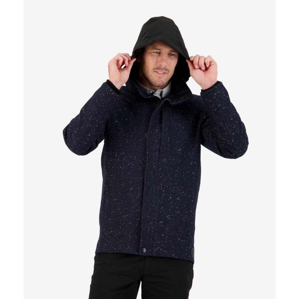 Swanndri-Richmond-Jacket-Charcoal-Fleck