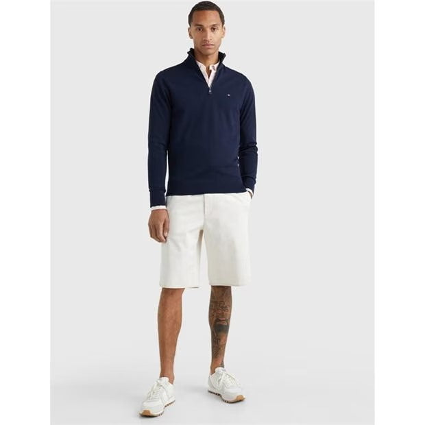 1985 Zip Mock Turtleneck Pullover - Desert Sky