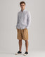 Stripe Linen Shirt - White & Blue | Persian Blue & White