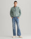 Poplin Stripe Shirt - Green | Red