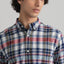 GANT Indian Madras Check Shirt - Persian blue
