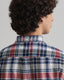 Indian Madras Check Shirt - Persian Blue