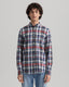 Indian Madras Check Shirt - Persian Blue