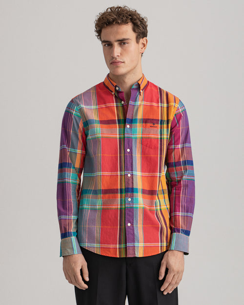 Madras Check Shirt - Watermelon