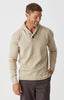 Akland AB Shawl Collar Sweater - Mushroom
