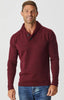 Aklanda - Shawl Collar Sweater - Marine Blue | Mushroom | Berry