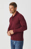 Aklanda - Shawl Collar Sweater - Marine Blue | Mushroom | Berry