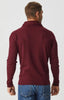 Aklanda - Shawl Collar Sweater - Marine Blue | Mushroom | Berry
