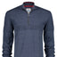 Zip Neck Sweater - Blue