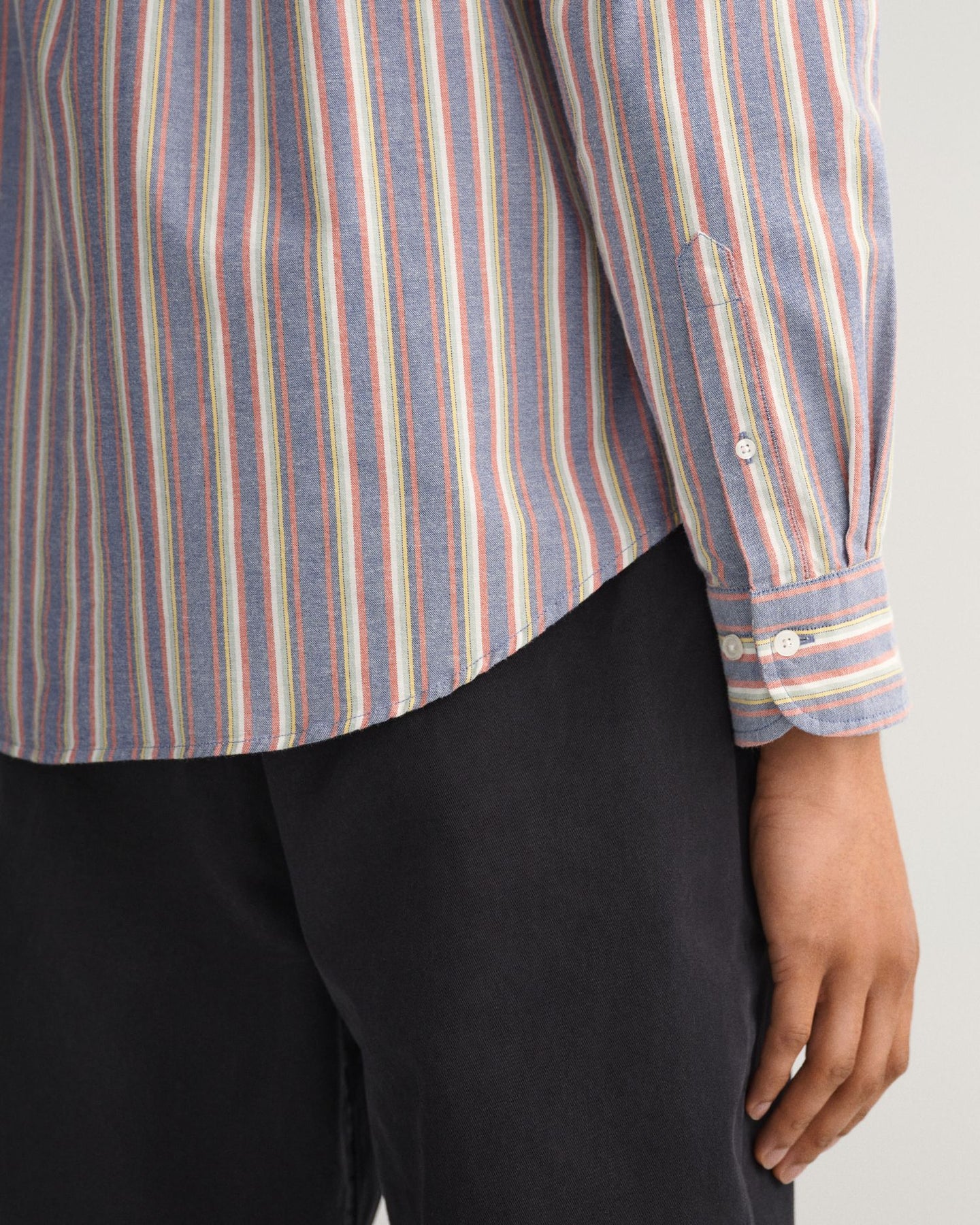 GANT - Oxford Shirt - Multi Stripe - College Blue