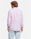Long Sleeve Linen Shirt - Purple