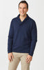 Akland AB Shawl Collar Sweater - Marine Blue